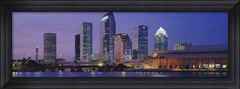 Framed Tampa FL USA Print