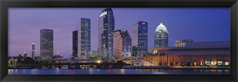 Framed Tampa FL USA Print