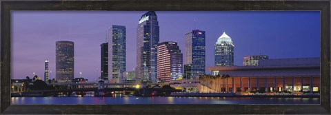 Framed Tampa FL USA Print