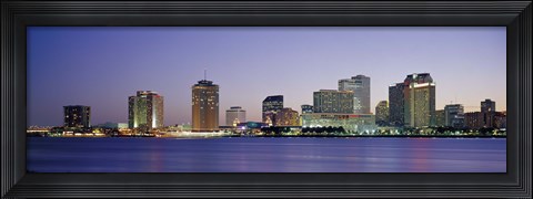 Framed Night New Orleans LA Print