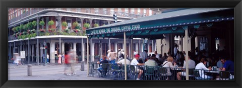 Framed Cafe du Monde French Quarter New Orleans LA Print