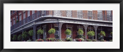 Framed Jackson Square, French Quarter, New Orleans, Louisiana Print