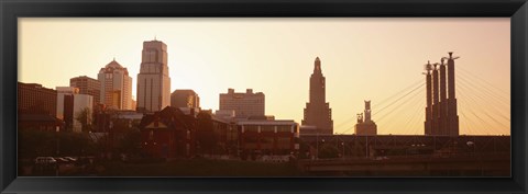 Framed Kansas City, Missouri, USA Print