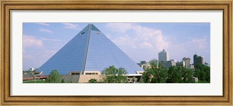 Framed USA, Tennessee, Memphis, The Pyramid Print