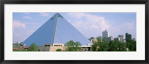 Framed USA, Tennessee, Memphis, The Pyramid Print