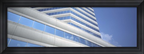 Framed Low angle view of an office building, Dallas, Texas, USA Print