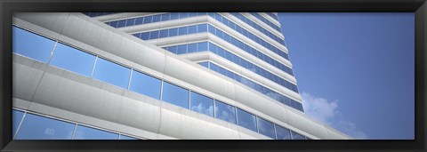 Framed Low angle view of an office building, Dallas, Texas, USA Print