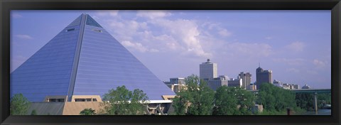 Framed Pyramid Memphis TN Print