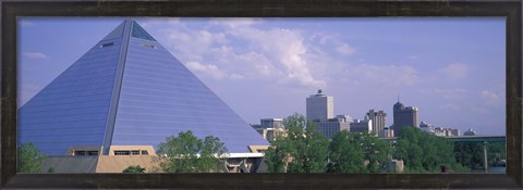 Framed Pyramid Memphis TN Print