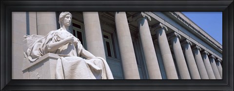 Framed Shelby County Courthouse Memphis TN Print