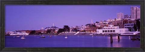 Framed Ghirardelli Square, San Francisco, California, USA Print