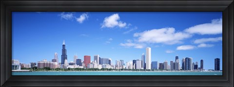 Framed Skyline, Chicago, Illinois, USA Print
