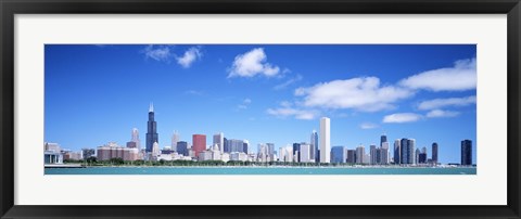 Framed Skyline, Chicago, Illinois, USA Print