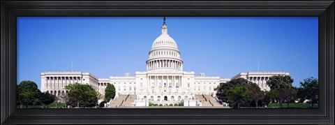 Framed US Capitol, Washington DC, District Of Columbia, USA Print