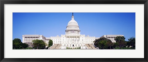 Framed US Capitol, Washington DC, District Of Columbia, USA Print