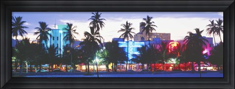 Framed South Beach Miami Beach Florida USA Print