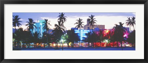 Framed South Beach Miami Beach Florida USA Print