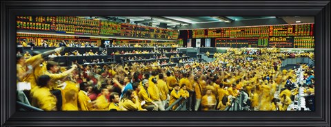 Framed Futures and Options Traders Chicago Mercantile Exchange Chicago IL Print