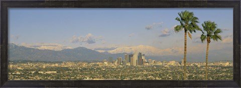 Framed Los Angeles CA Print