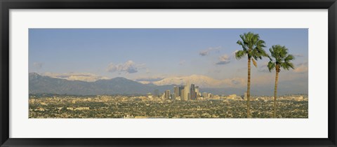 Framed Los Angeles CA Print