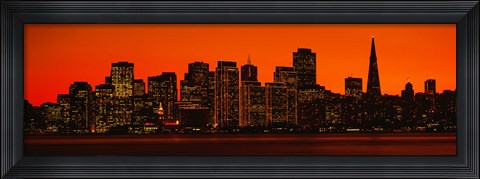 Framed San Franscisco CA Print
