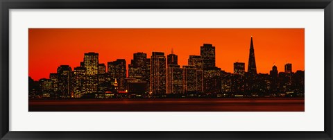 Framed San Franscisco CA Print