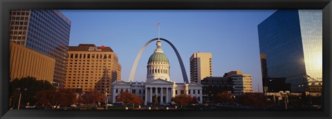 Framed Buildings in St. Louis MO Print