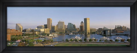 Framed Baltimore MD Print