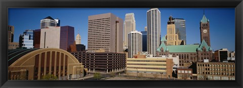 Framed Downtown Minneapolis MN Print