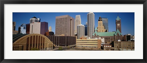 Framed Downtown Minneapolis MN Print