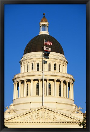 Framed California State Capitol Building Sacramento CA Print