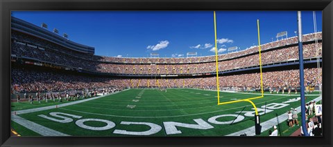 Framed Mile High Stadium Print