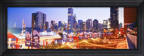 Framed Navy Pier Chicago IL Print