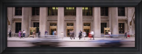 Framed Financial District, Chicago, Illinois, USA Print
