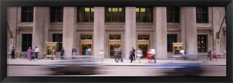 Framed Financial District, Chicago, Illinois, USA Print