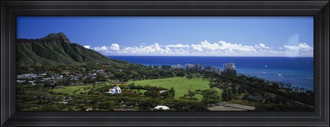 Framed Waikiki Oahu HI Print