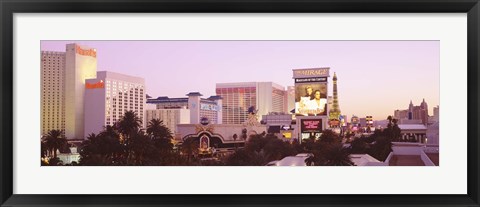 Framed Dusk Las Vegas NV Print