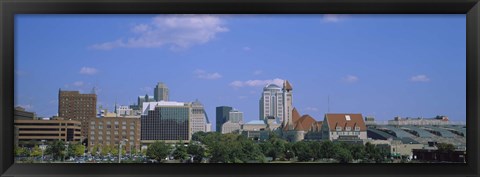 Framed Buildings in St Louis, Missouri Print