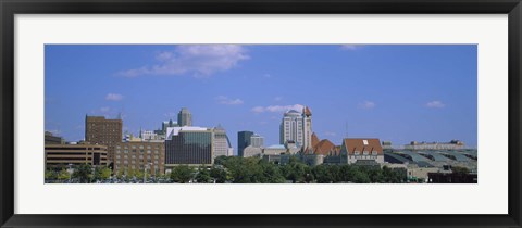 Framed Buildings in St Louis, Missouri Print