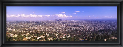Framed Cityscape, Los Angeles, California, USA Print