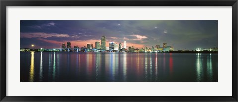 Framed USA, Florida, Miami Print