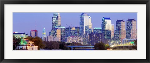 Framed Philadelphia Pennsylvania USA Print