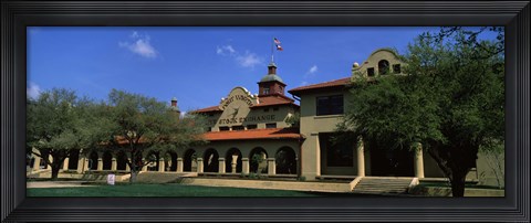 Framed Facade of a building, Livestock Exchange Building, Fort Worth, Texas, USA Print