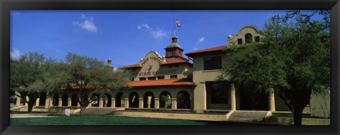 Framed Facade of a building, Livestock Exchange Building, Fort Worth, Texas, USA Print