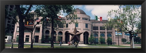 Framed Facade of a building, Texas State History Museum, Austin, Texas, USA Print