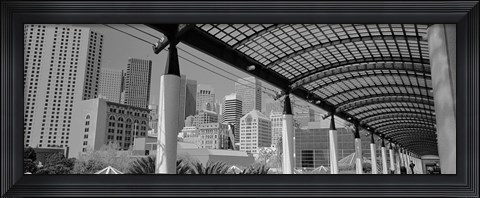 Framed San Francisco, California (black and white) Print