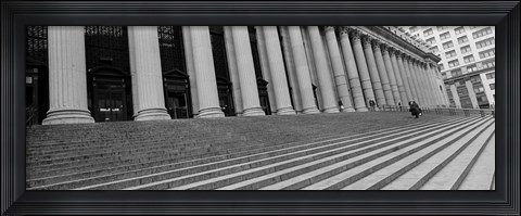 Framed Courthouse Steps, NYC Print