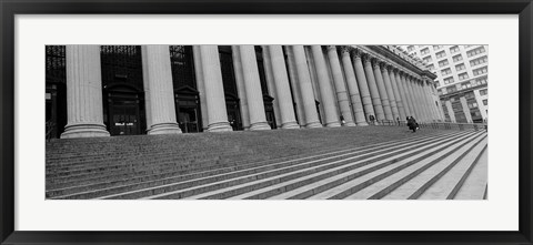 Framed Courthouse Steps, NYC Print