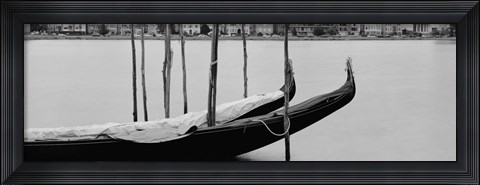 Framed Gondola in a lake, Oakland, California, USA Print