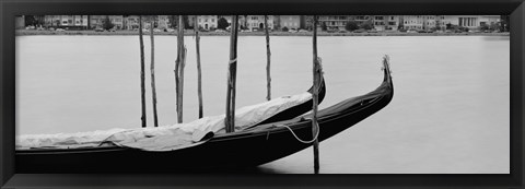 Framed Gondola in a lake, Oakland, California, USA Print